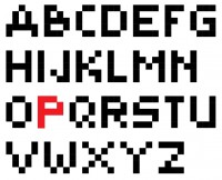 Pixelbuchstabe